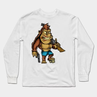 The Monkey Gun Long Sleeve T-Shirt